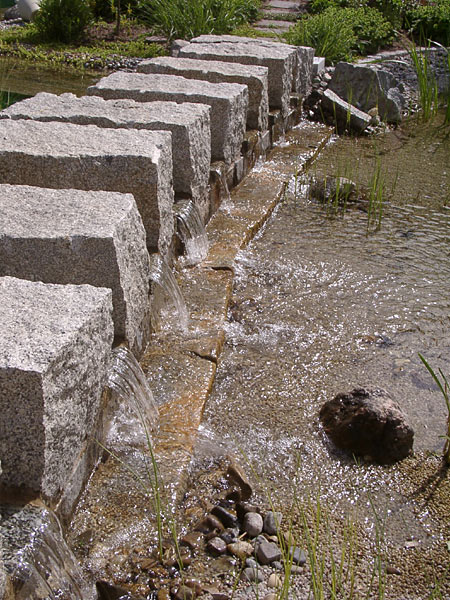 Schwimmteich nach Zweikammersystem